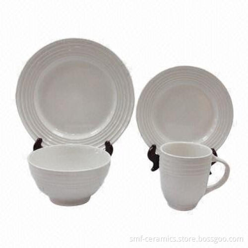 16pcs Ceramic Dinner Set, Stocks are Available, Glazed Dinner Set, FDA/PROP 65